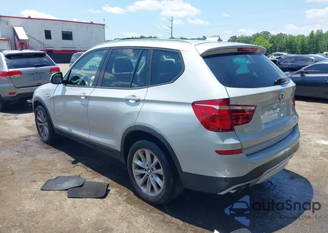 2015 BMW X3 xDrive28I из США, поврежденный, VIN 5UXWX9C57F0D54934